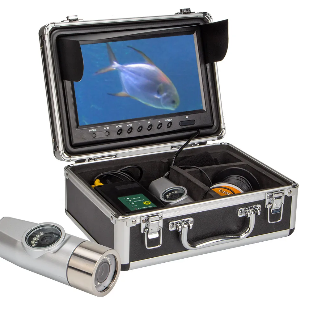 Dual Lens 9inch HD Underwater Fishing Camera with 2.25mm Cable Display WF21 Waterproof Wireless Video Fish Finder System | Безопасность