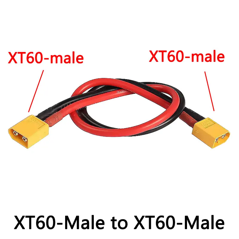 

JCD Силиконовый удлинительный кабель XT60 14AWG 12AWG