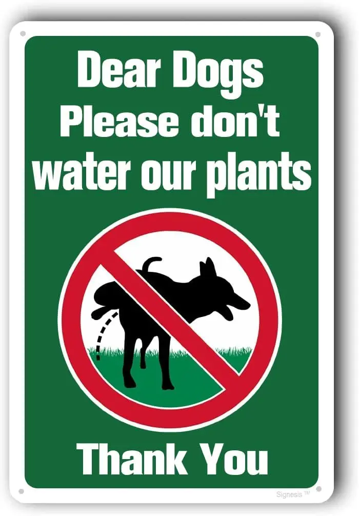 Забавный Yrd Sgn Keep Off Grss Dog Out Of No Peeng Sgns For Дерские собаки Плес Не хочет наших плинтов