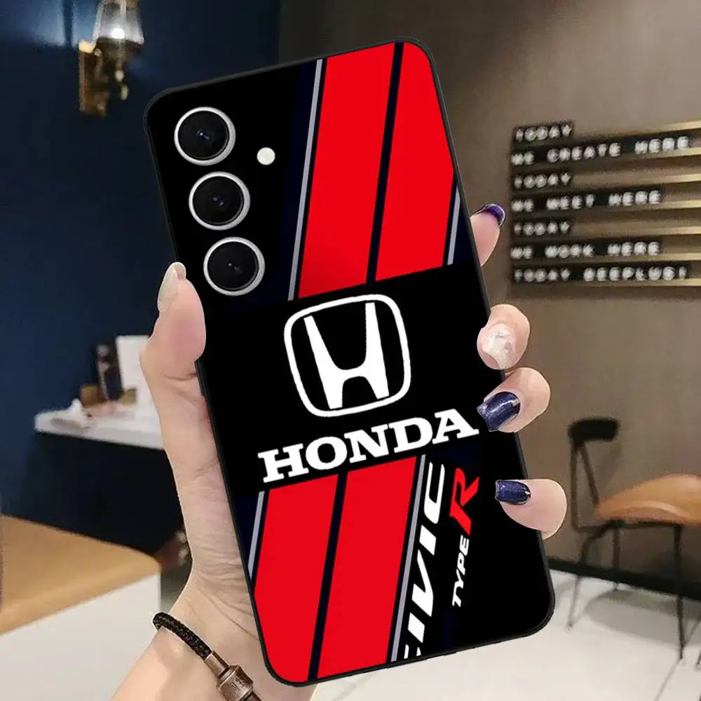 Фото Чехол для телефона с логотипом мотоцикла H-HONDAS для Samsung S 24 Fe 25 Ultra Plus 20 Lite 21 30 22 23 24 22 Ultra 5G Fundas №4