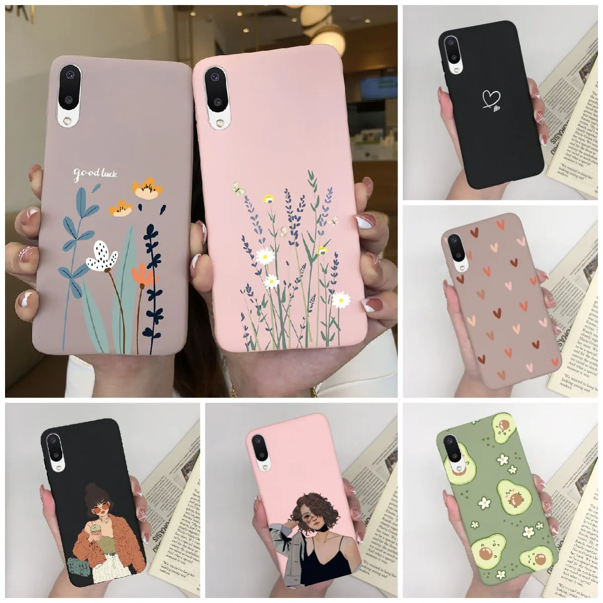 

For Samsung A02 M02 Case Soft Bumper TPU Silicone back cover phone Case For Samsung Galaxy A02 M02 A 02S M 02S A022F 6.5'' Cases