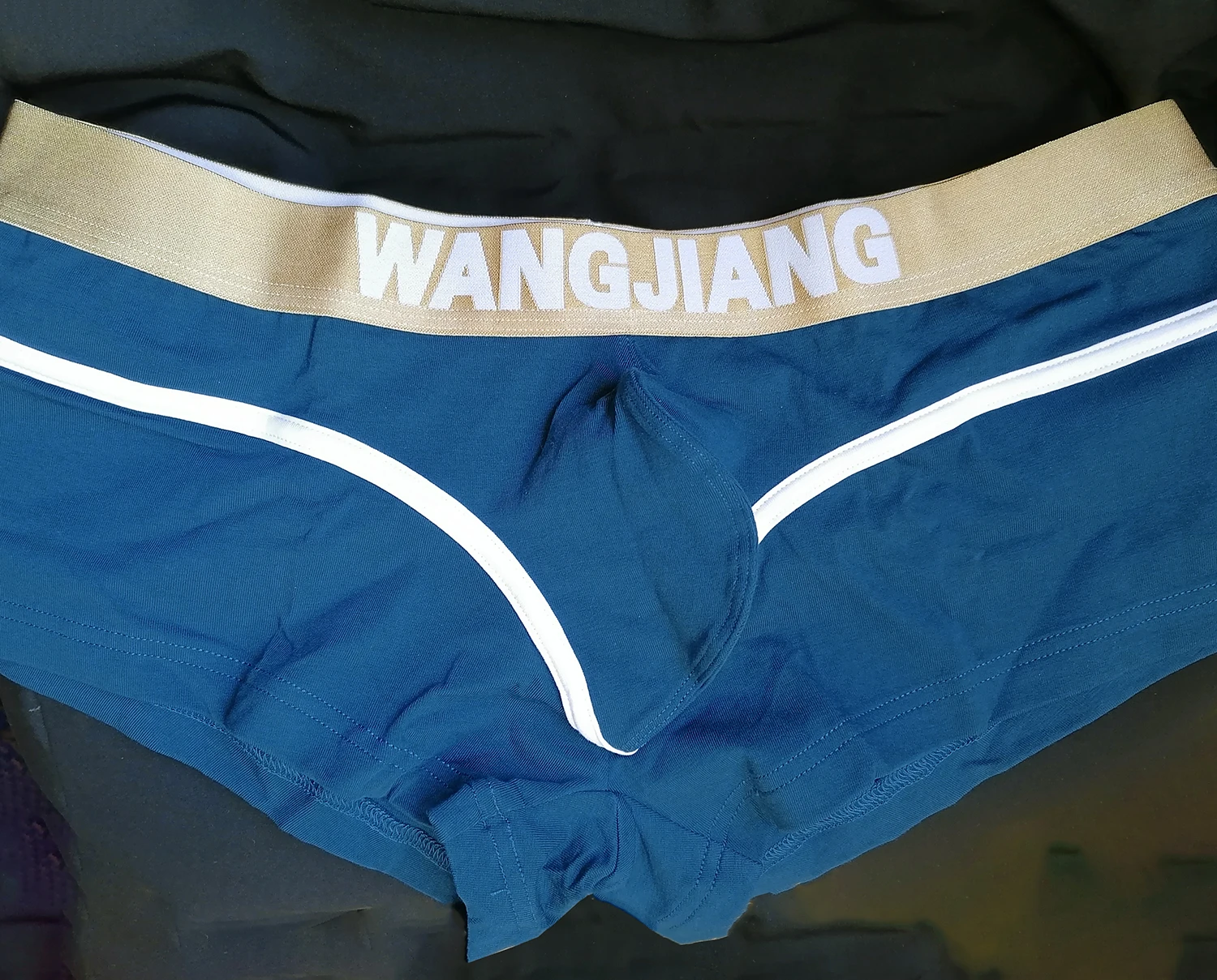 DE Freebily Herren ÖL Glanz Unterhosen Slip Glatte Hipster Panty Badehose Pants