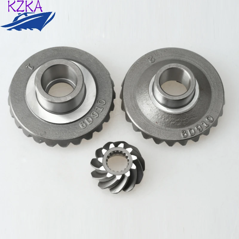 Комплект шестерен 6D9 6D9-45560 6D9-45551 6D9-45571 для 4-тактного двигателя Yamaha F75 F80 F90 F100 25T/25T/11T