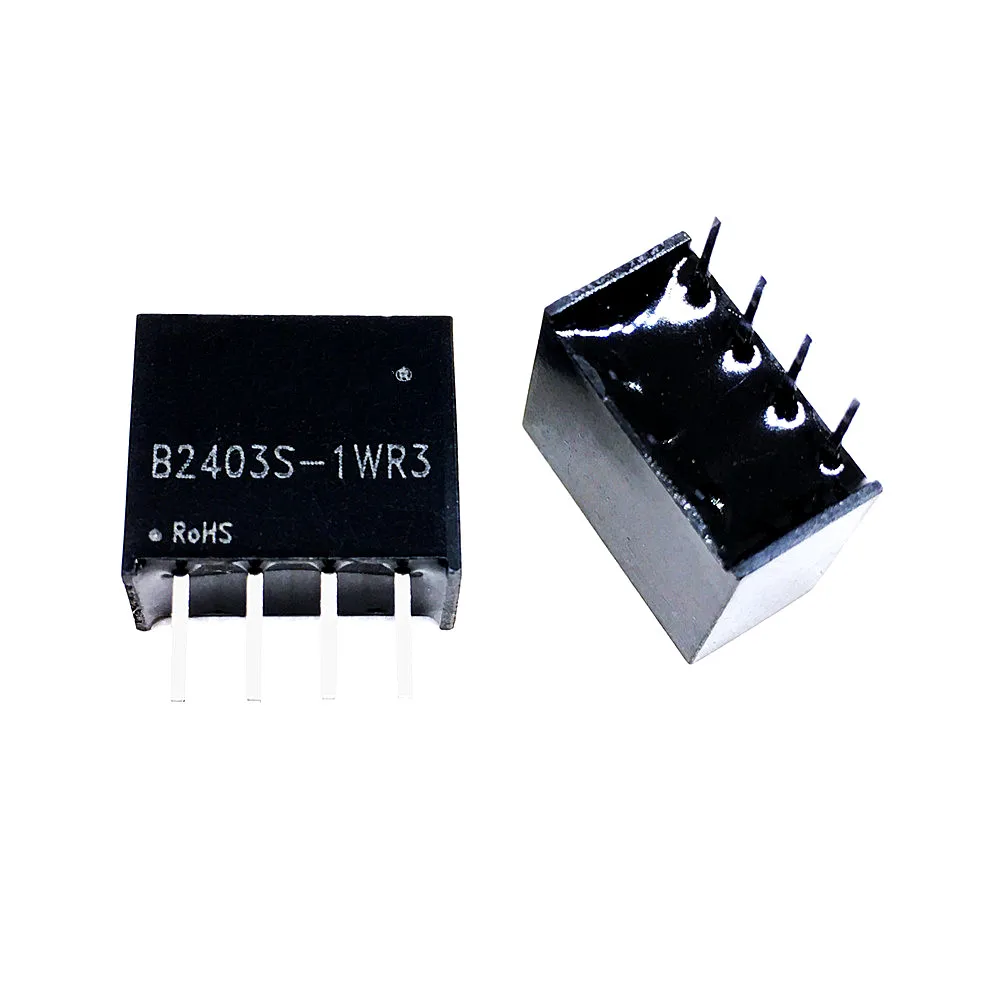 

(10pcs) B2403S-1WR3 B2405S-1WR3 B2409S-1WR3 B2412S-1WR3 B2415S-1WR3 B2424S-1WR3 1WR2 1W SIP4 SIP-4 1W DC/DC