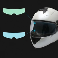 universal motorcycle helmets anti fog patch visor lens helmet lens protective film for against uv rain motorcycle accessories
