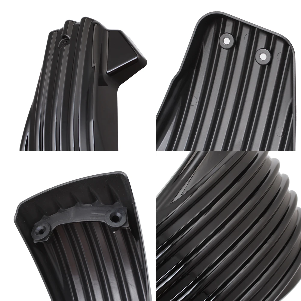 Мотоциклетные черные боковые обтекатели на батарейках для Harley Softail M8 Street BOB 2018-2021