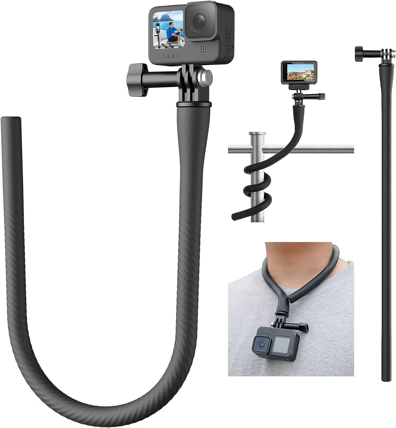 

TELESIN Mini Action Camera Mount For Gopro Insta360 DJI Action Mini Camera Octopus Tripod Phone Holder Clip Stand Flexible Mount
