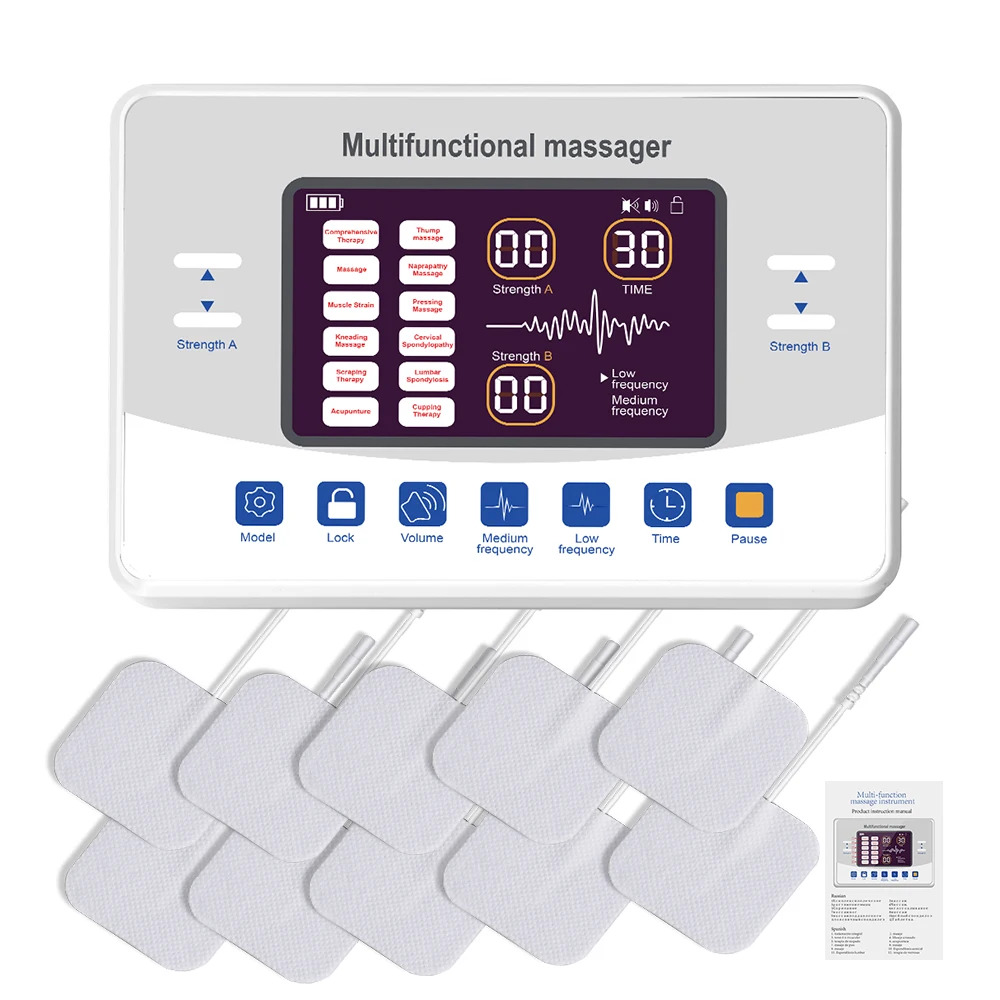 Профессиональный EMS Электрический Аппарат Для Стимуляции Мышц Физиотерапии