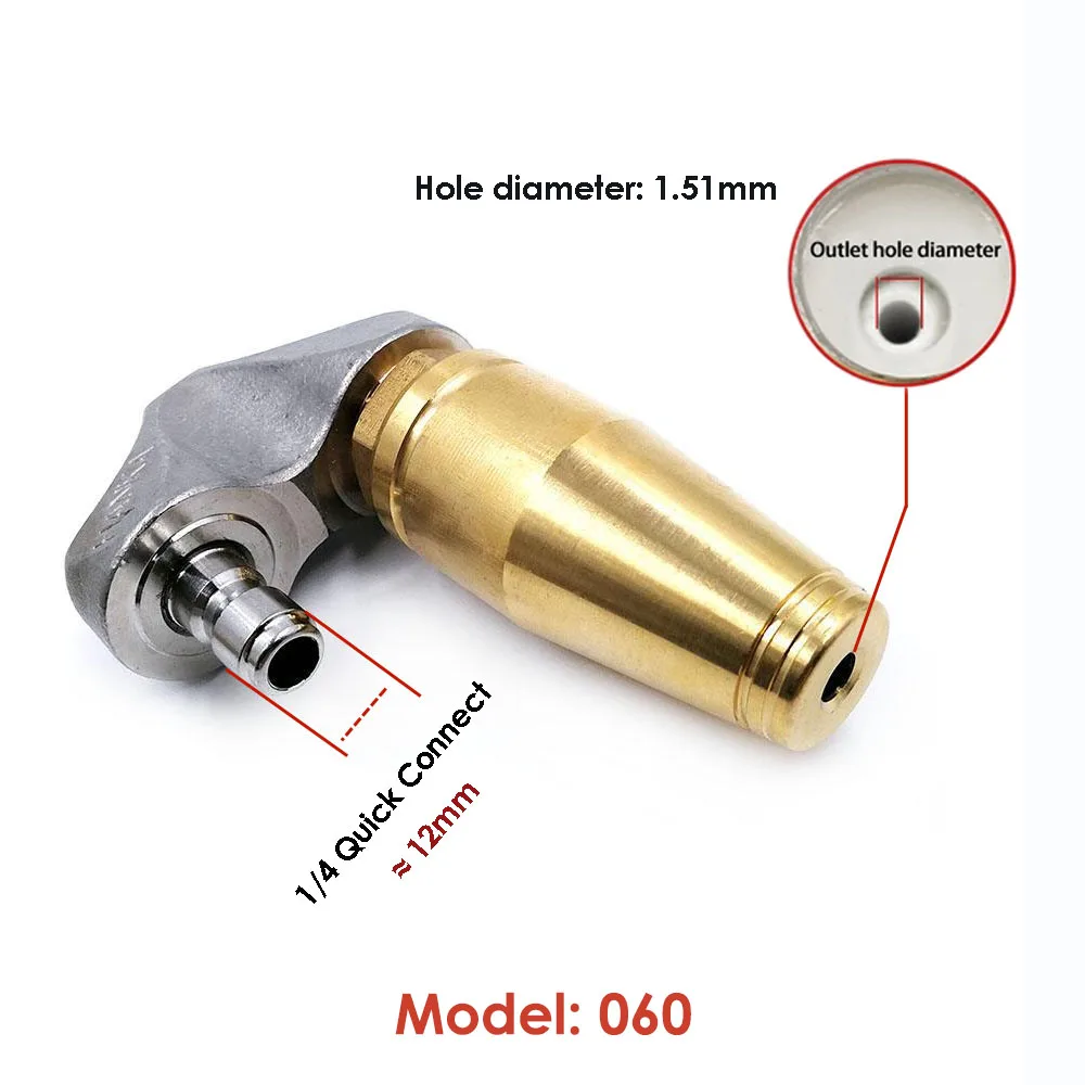 

Латунная турбонасадка для мойки высокого давления