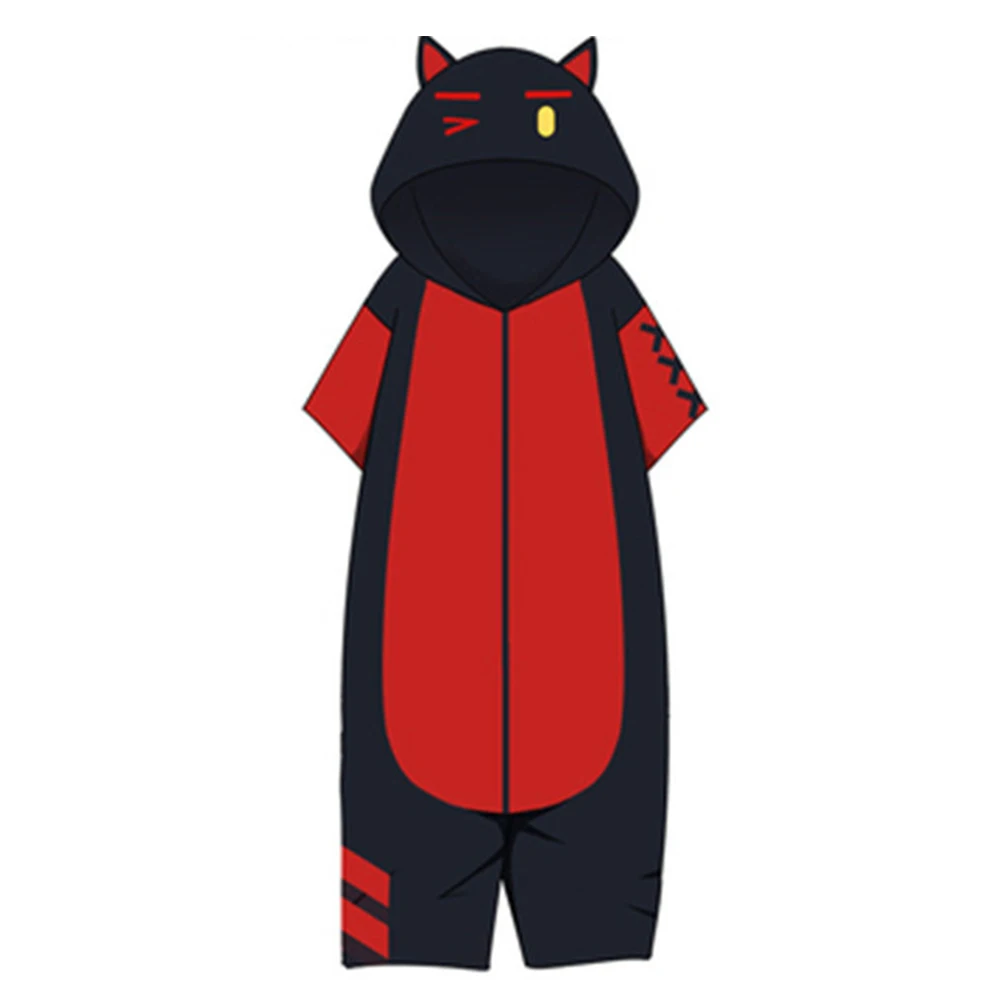 

DATE A LIVE Tokisaki Kurumi Cosplay Costume Jumpsuit Sleepwear Pajamas Outfits Halloween Carnival Suit