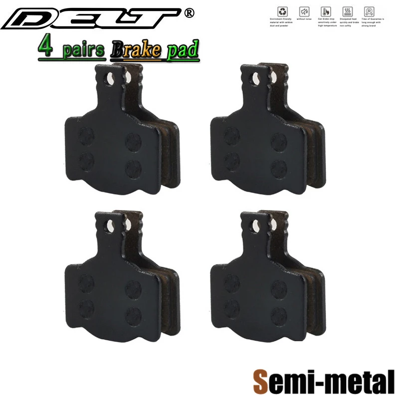 

4 Pair Bicycle Disc Brake Pad For Magura MT2 MT4 MT6 MT8 Caliper Semi-Metal MTB Cycling BIKE Accessories