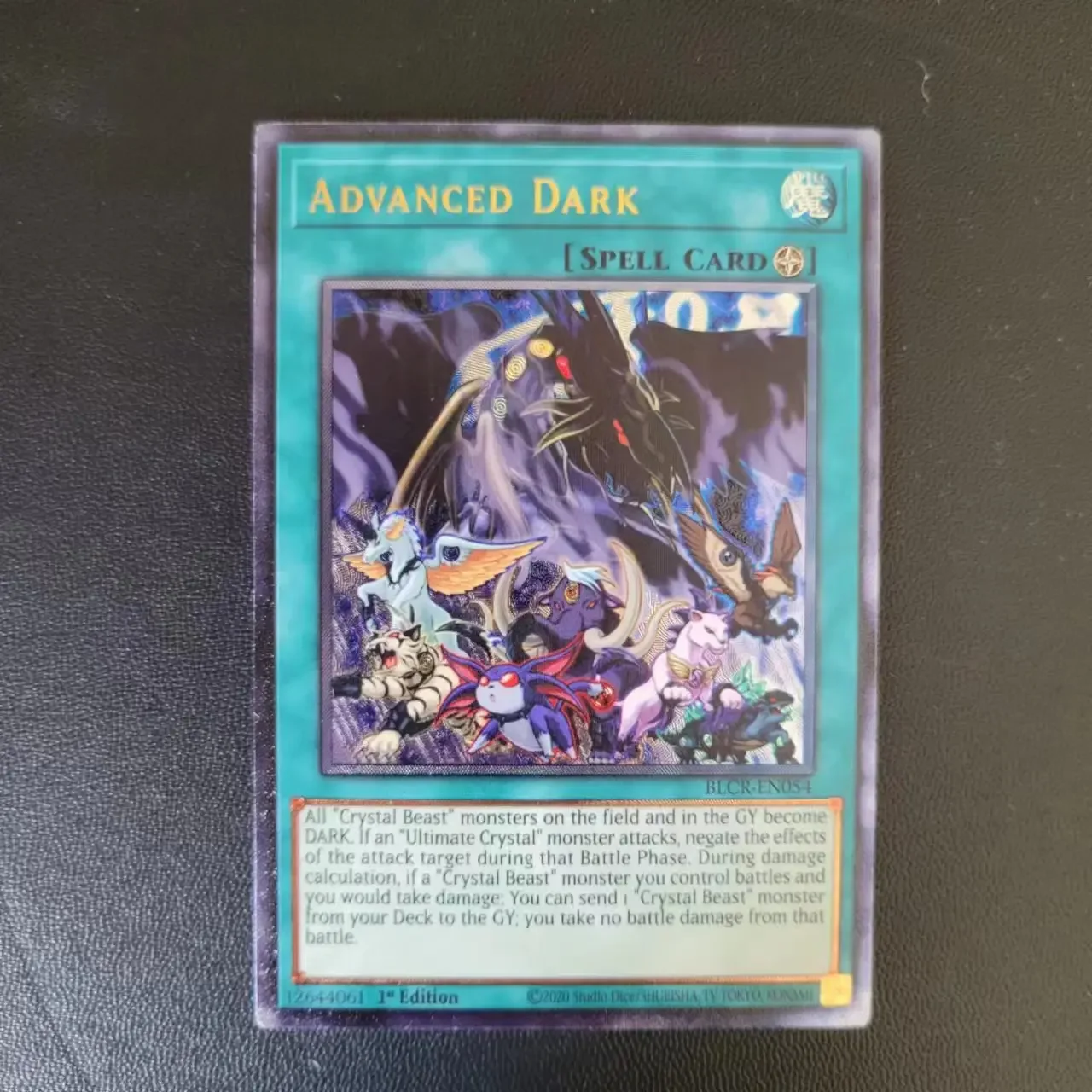 Yu-Gi-Oh UTR BLCR-EN054/Усовершенствованные детские подарочные коллекционные карточные