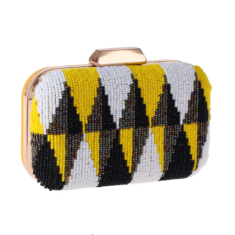 

Women's Leisure Clutch Purse Brand Bag Beaded Embroidery