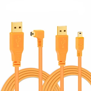 Imported Mini USB cable Canon 5D3 5D2 6D2 80D 750D camera connection computer cable shooting cable digital ca