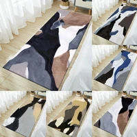 abstract rug for bedroom decoration simple kithen floor mats anti slip bedside mat corridor carpet long hallway area rug