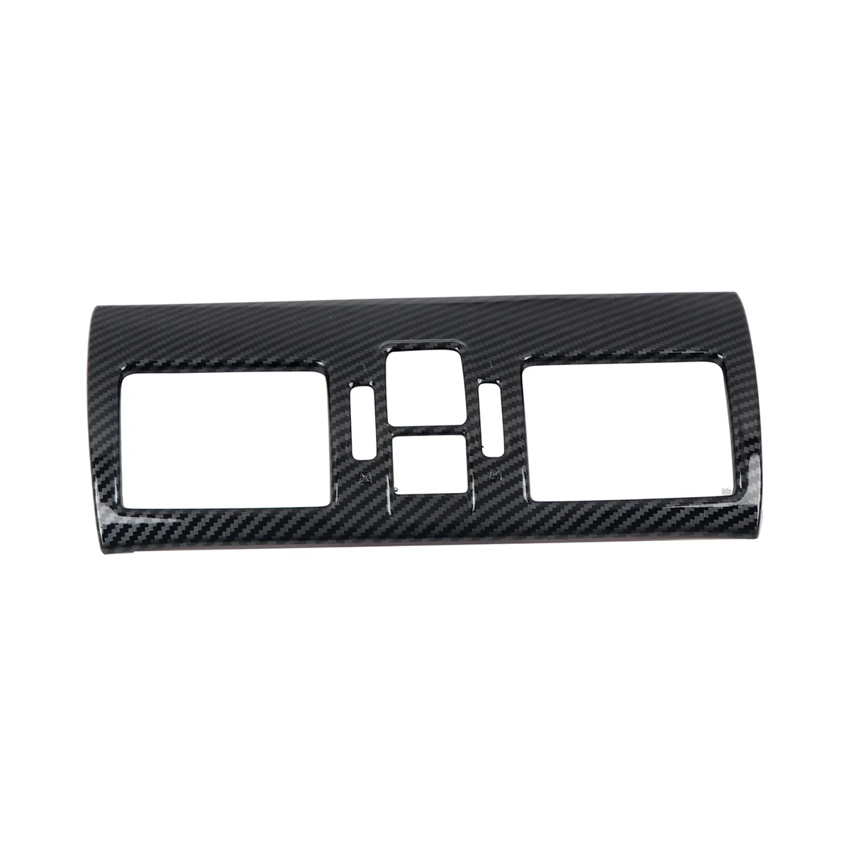 

Car Carbon Fiber Printed Interior Middle Console Air Vent Outlet Cover Trim for Subaru WRX / WRX STI 2015-2020