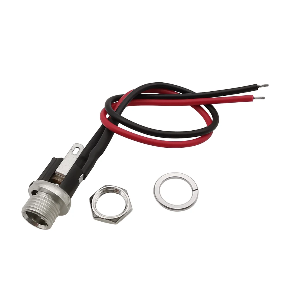 1 / 2 5 DC - 025M 5.5.5 x мм Гайковые панели с резьбовыми разъемами постоянного тока