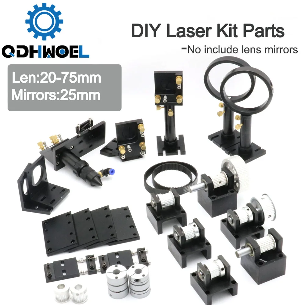 

QDHWOEL Laser Engraving Machine DIY Spare Parts for Co2 Laser