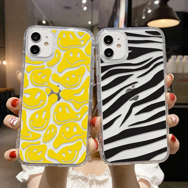 

Funny Clear Case For IPhone 12 Pro Cover IPhone 11 14 13 12 Pro Max 14 7 8 Plus 12 13 Mini X XR XS Max 6 6S SE 2020 Soft Cover