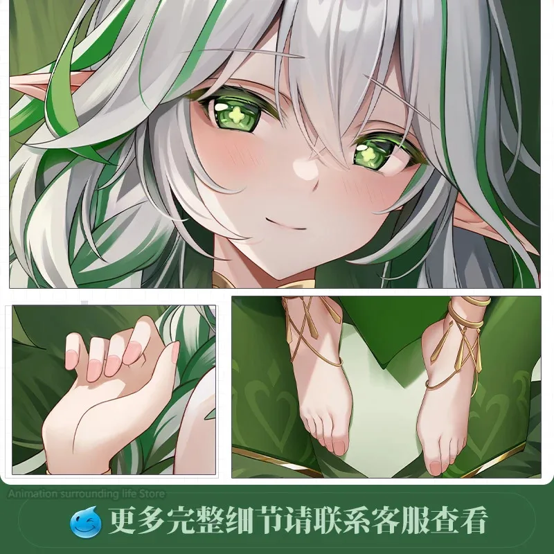 Двусторонняя наволочка для тела Dakimakura с принтом аниме Genshin Impact большой Властелин