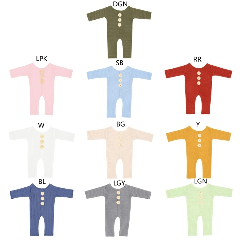

Baby Romper Newborn Photography Props Soft Cotton Bodysuit Jumpsuit Infants Photo Fotografia Clothes