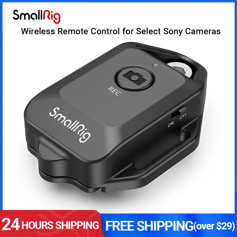 SmallRig Drahtlose Fernbedienung für Sony ZV-1/ZV-E10 /A6100 / A6400 / A6600/A7C/ A7 III/A7S III/A7R III/A7R IV Kameras 2924