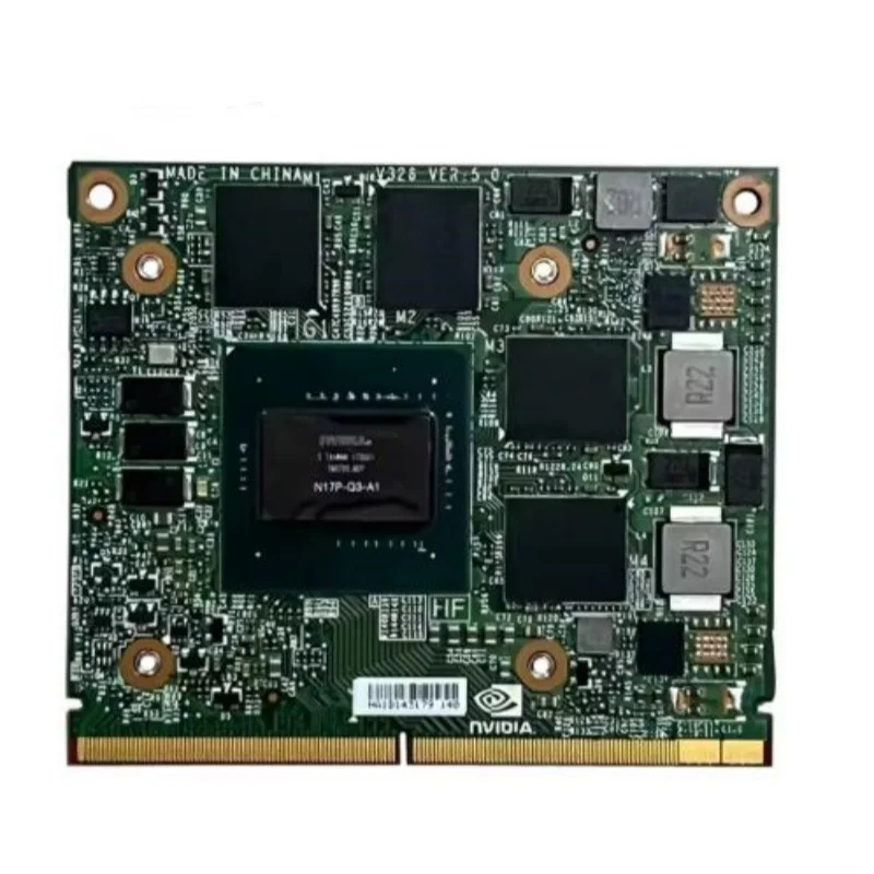 Фото Оригинальная видеокарта M2200 4 ГБ GDDR5 MXM 3.0 для ноутбуков Dell M7510 M7520 HP ZBook15 G3 G4, плата VGA N17P-Q3-A1 M2200M №2