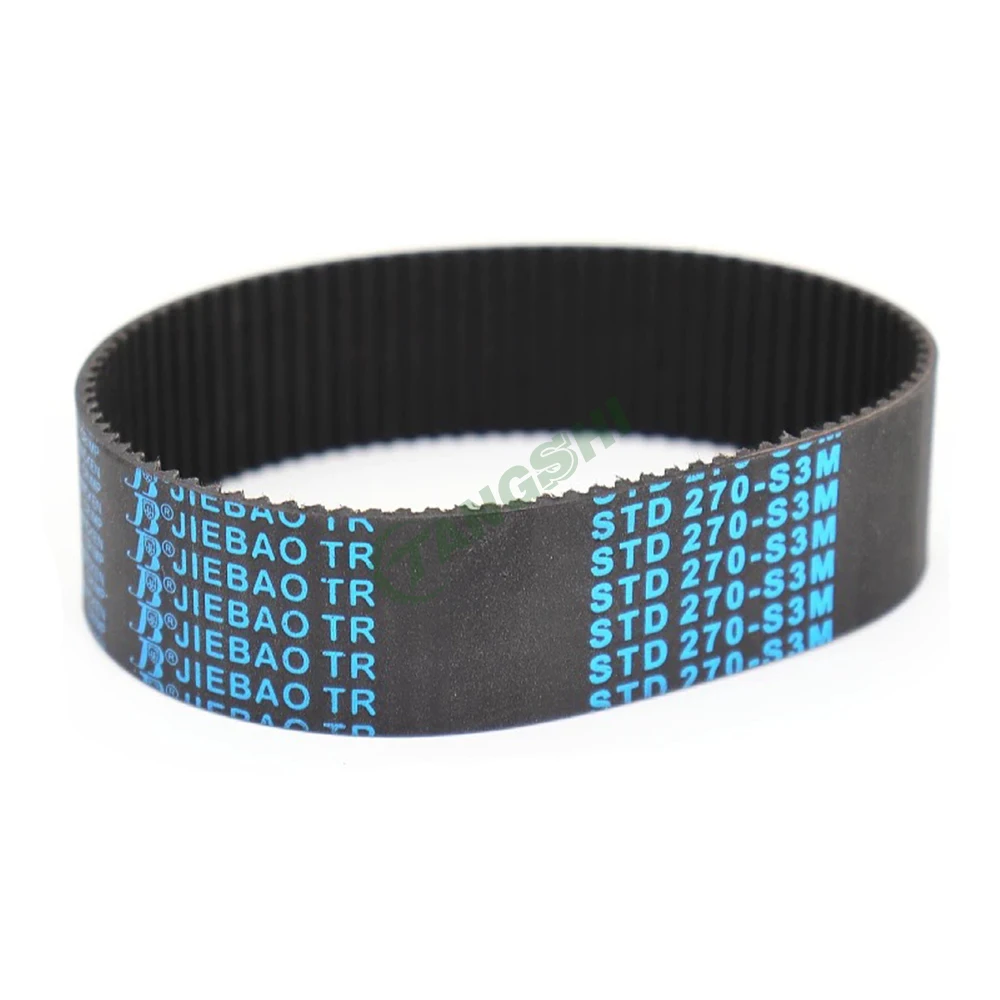 Резиновый Ремень ГРМ S3M с замкнутой петлей длина 267/270/273/276/279/282/285/288/291/294/297 мм