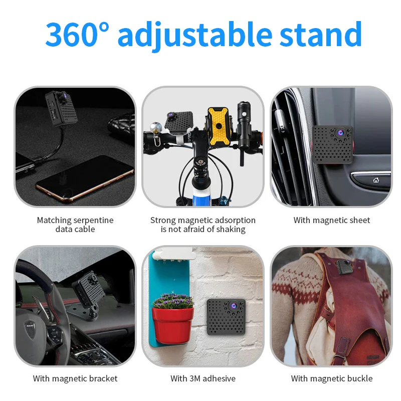 Wi-Fi-камера W18 с функцией ночного видения, 1080p