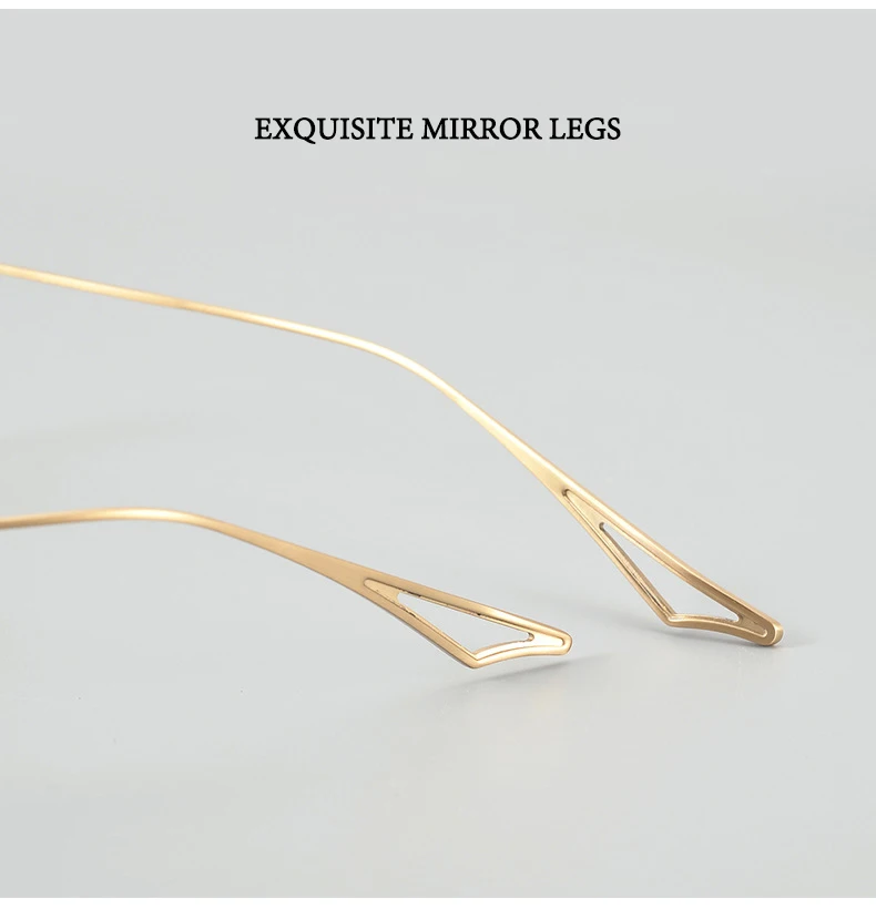 Высококачественная титановая оправа для очков брендовая металлическая мужская