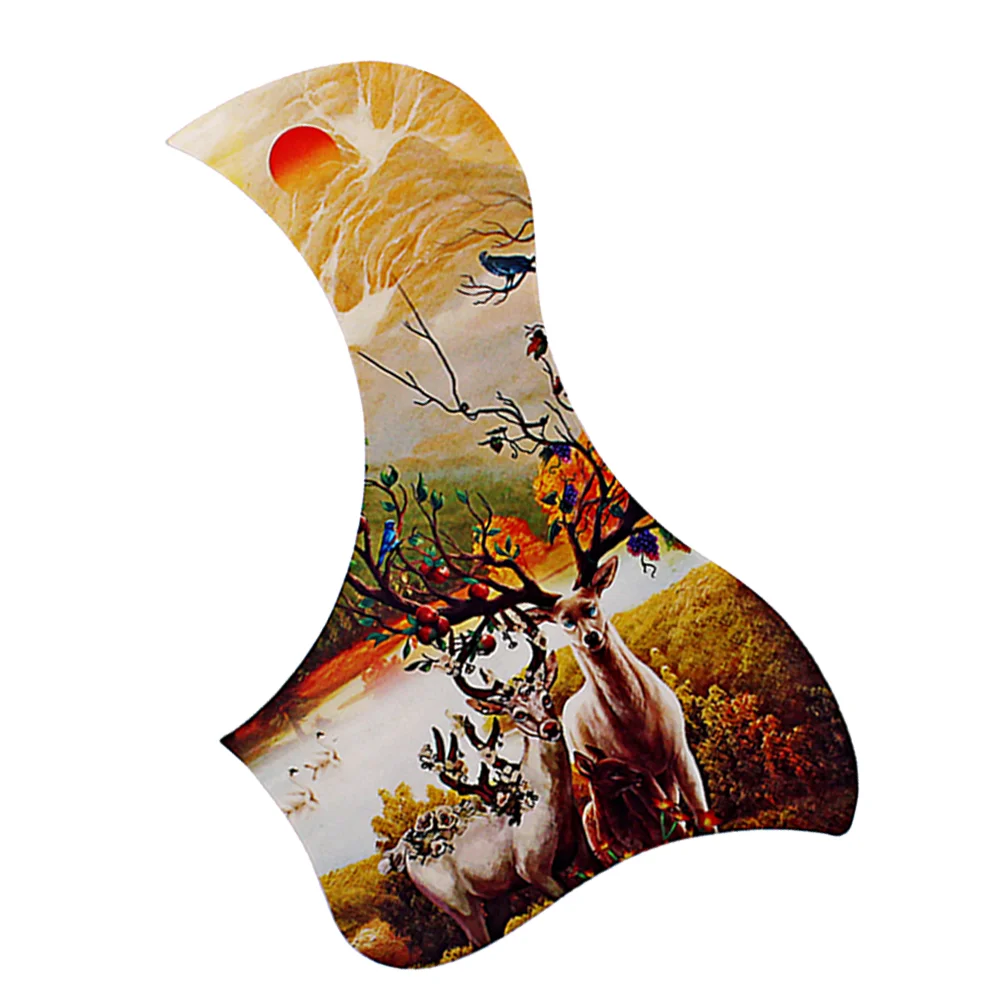 

Pickguard Guitar Scratch Pickguards Plate Guard Bass Pick Self Adhesive Acoustic Elk Pattern Pvc Plastic Jazz Electric Celluloid