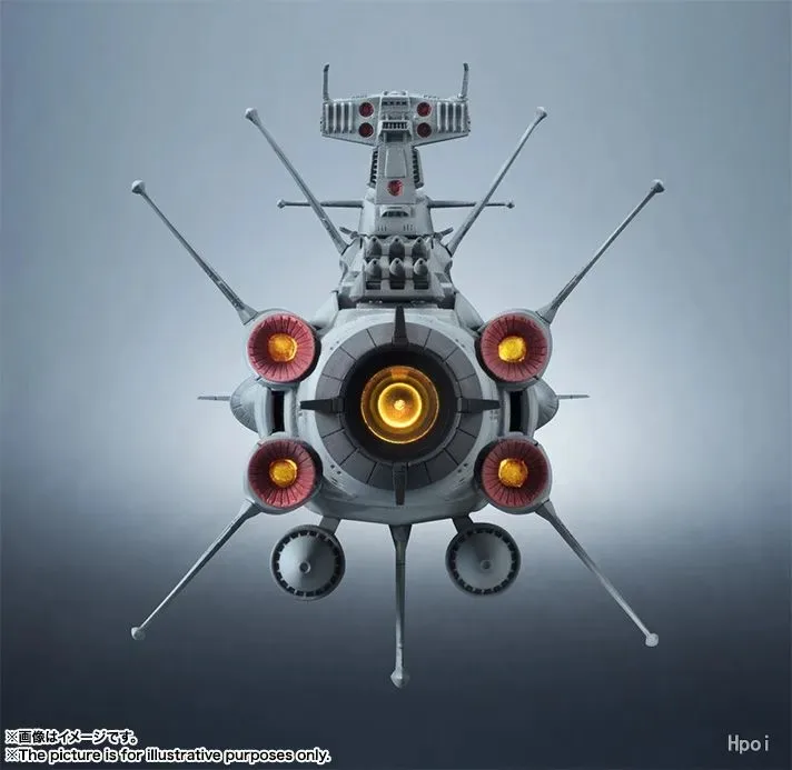 Фото В наличии: BANDAI SPIRITS KIKAN TAIZEN Space Battleship Yamato 1/2000 ANDROMEDA №4