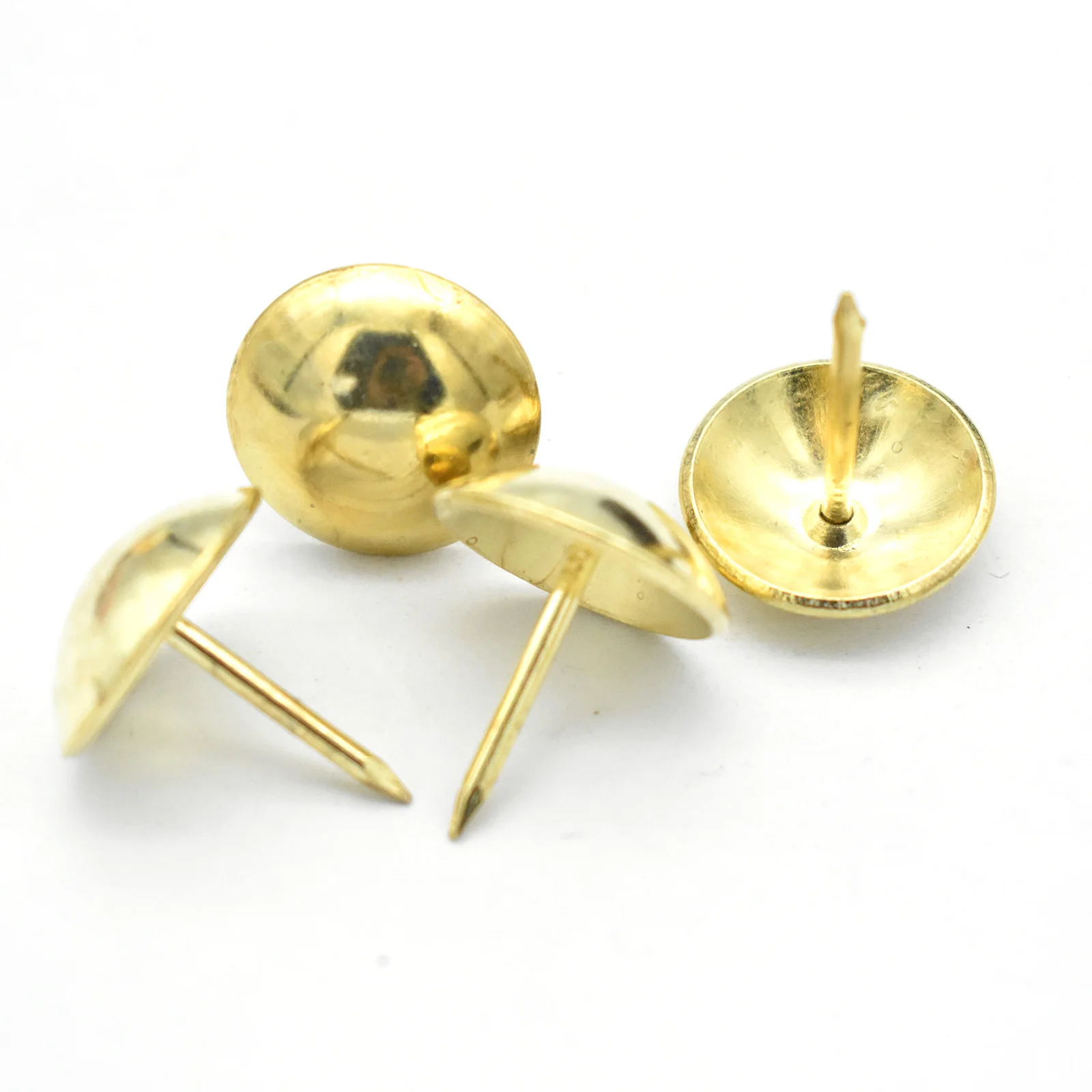 20 мм золотые штифты для рисования, колпачки для пальцев, круглые металлические колпачки для офиса, домашняя фурнитура, шпильки для гвоздей, деревянные застежки для гвоздей, 20 шт.