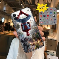 spider man no way home for xiaomi redmi note 10s 10 9t 9s 9 8t 8 7s 7 6 5a 5 pro max soft black phone case smartphone cover