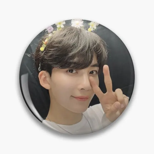 

Jeonghan Sticker Soft Button Pin Badge Creative Collar Gift Metal Cute Clothes Lapel Pin Jewelry Cartoon Brooch Women Funny Hat