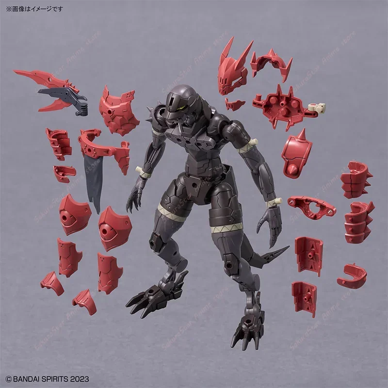 Фото В наличии: Коллекционная модель робота-фигурки Bandai 30 Minutes Fantasy Dragonia Knight, подвижная аниме-фигурка, игрушка в подарок для детей №2