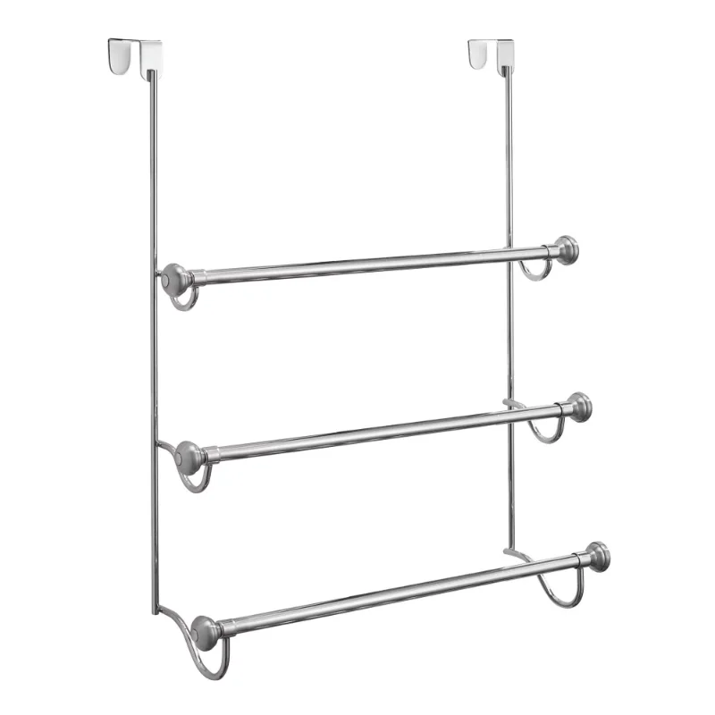 Rack For Bathroom, Chrome/brushed Steel