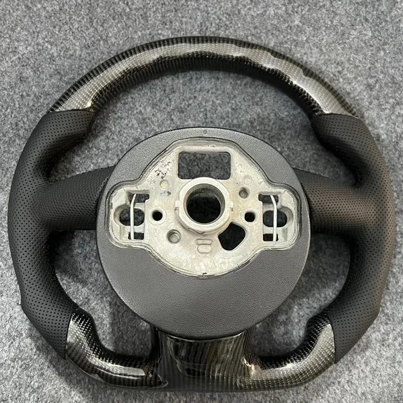 Для Audi A7 2012 2013 2014 2015 2016 2017 2018 рулевое колесо из натурального углеродного волокна и