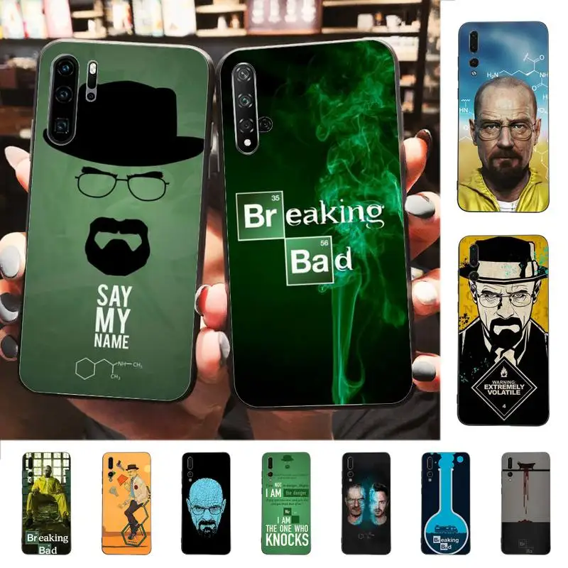 

Breaking Bad Phone Case for Huawei P30 40 20 10 8 9 lite pro plus Psmart2019