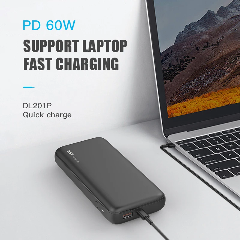 Power Banks 20000mah Fast Charging PD 65W Portable Phone Mobile Charger Power Bank Laptop Power Bank for Laptop