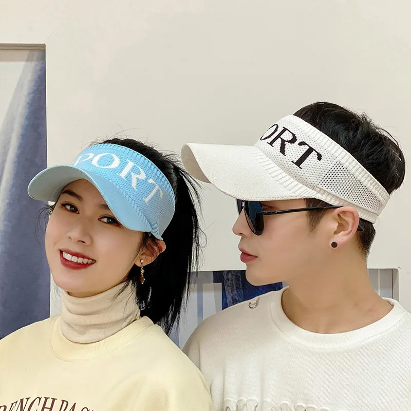 

Summer Hats For Women 2022 Sun Protection Hats Visors Outdoor Sport Ponytail Baseball Caps Ladies Wide Brim Beach Sun Hat Gorro