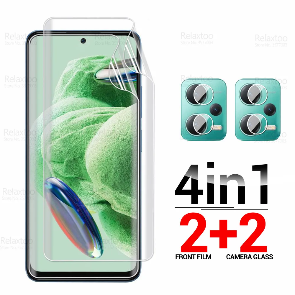 

Защитная пленка 4 в 1 для Xiaomi Redmi Note 12 Pro