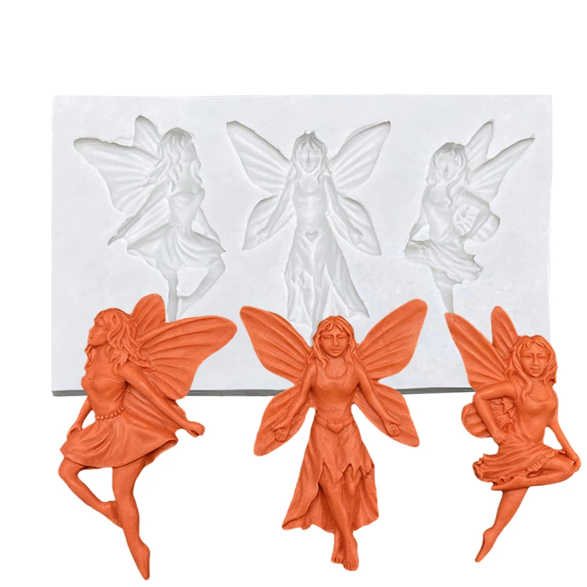 

Силиконовая форма для поделок в виде ангела, искусственные инструменты из смолы