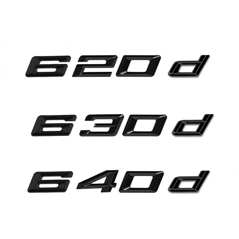 Автомобильные 3D ABS багажник письма логотип значок эмблема наклейки для BMW 6 серии