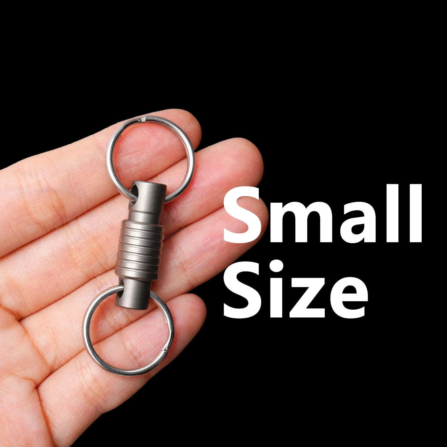 Брелок TIVIVA из титанового сплава быстроразъемная металлическая застежка с 4