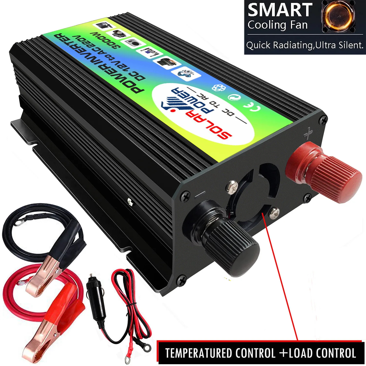 

Peak 3000W Car Power Inverter 12V 220V/110V LED Ac Converter Charger Adapter inversor Dual USB Transformer Modified Sine Wave
