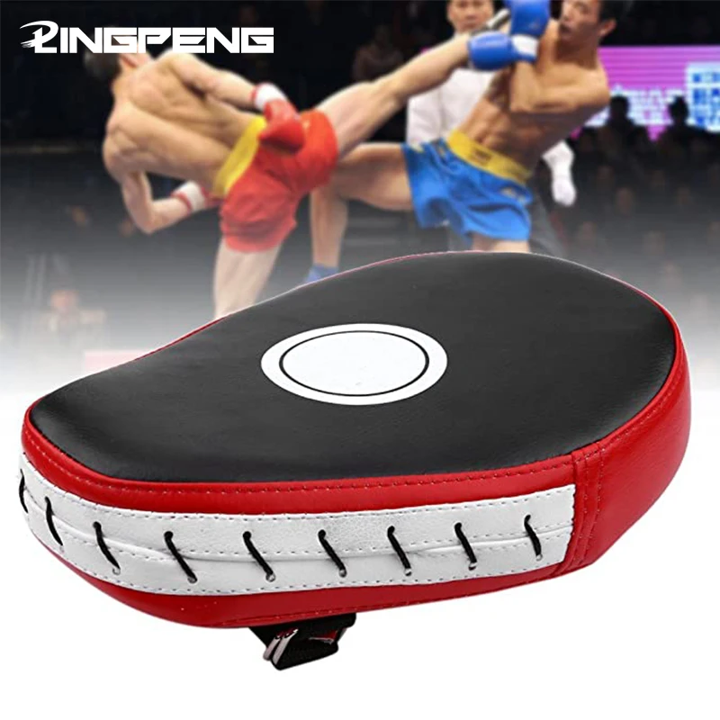 

Перчатки для кикбоксинга Pad Punch Target Bag для мужчин, искусственная кожа, карате, Муай Тай, свободная борьба, тренировка сандалии для взрослых