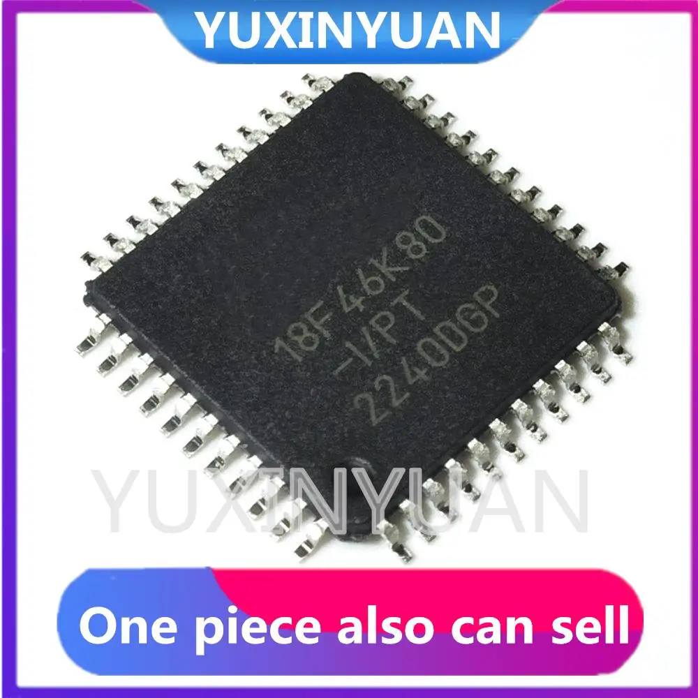 

10 шт PIC18F46K80-I/PT, PIC18F46K80 18F46K80 MCU 8BIT 64KB FLASH TQFP44. cytX _