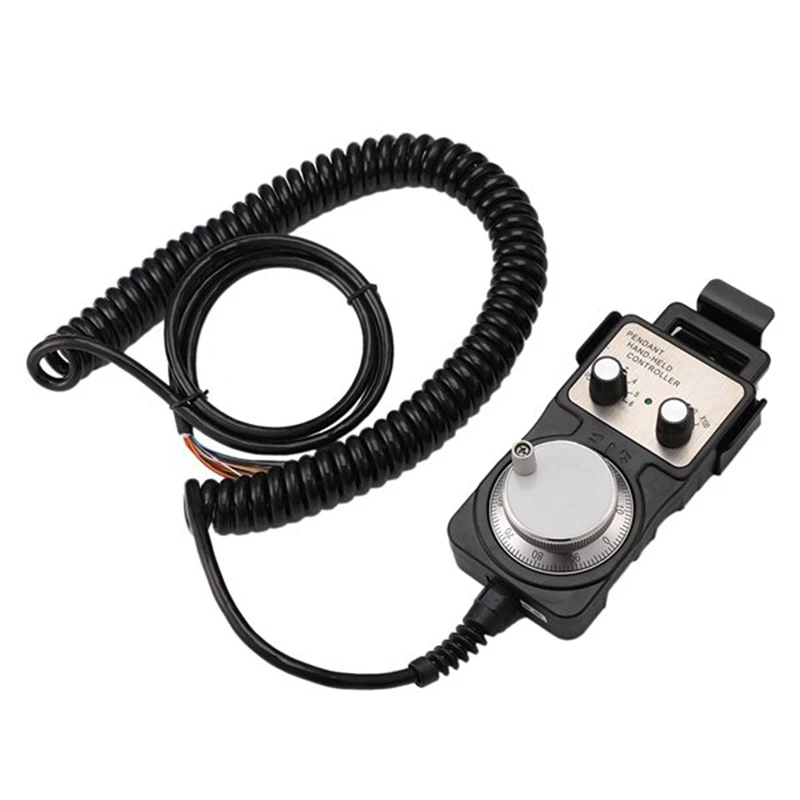 

CNC Pulse Generator, 6-Axis Handwheel for FAGOR GSK Siemens MITSUBISHI FANUC System 5V Manual Pulse Generator