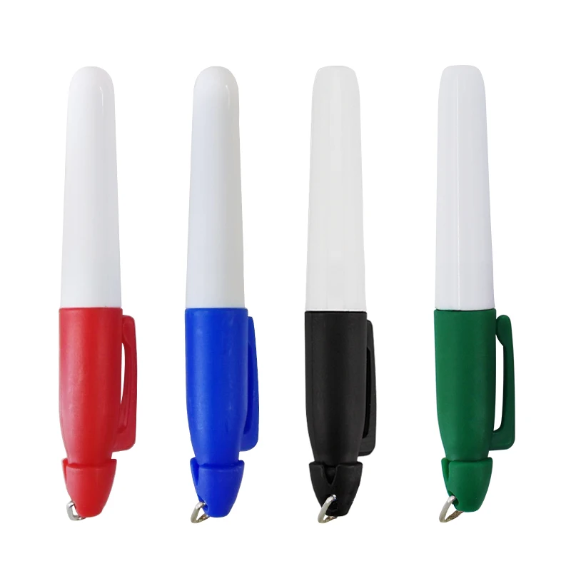 Liner Marker Pen Black Red Blue Green 4 Colours Plastic Waterproof Putter Line Pen Golf Training Accessories